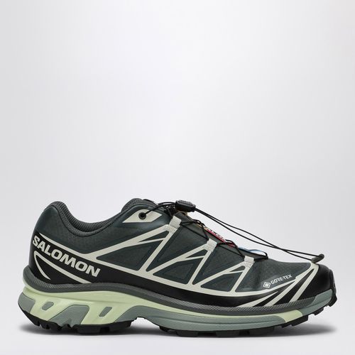 Flacher Sneaker XT-6 dunkelgrau/schwarz/kalk - SALOMON - Modalova