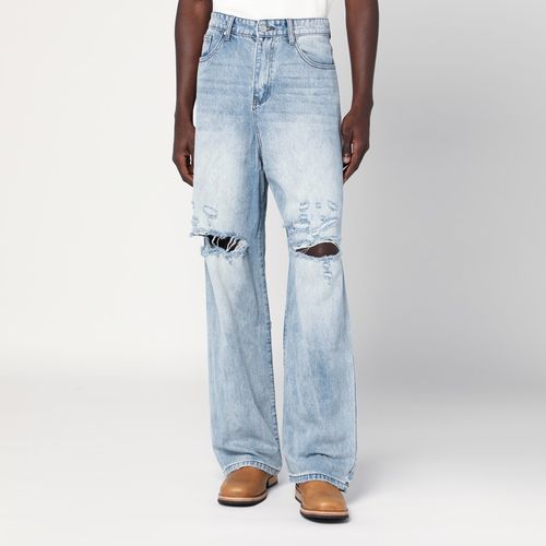 Ausgewaschene Jeans mit Rissen - Basketcase Gallery - Modalova