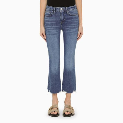 Blue denim cropped jeans - Frame - Modalova