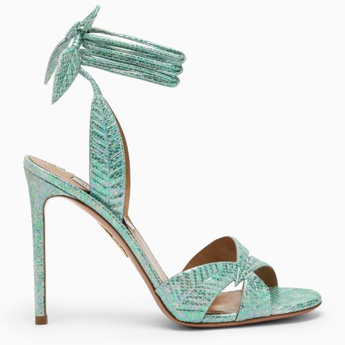 Hohe Sandale spearmint - Aquazzura - Modalova