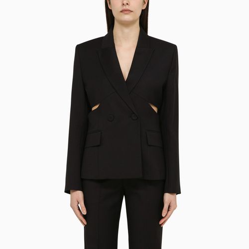 Navy Lehman double-breasted jacket in wool - Margaux Lönnberg - Modalova