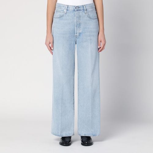 Jeans Low Baggy Wide Leg in denim biologico - Frame - Modalova