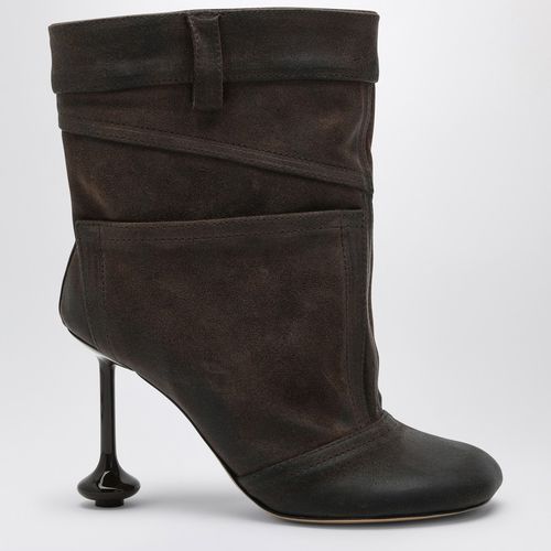 Toy grey suede boot - Loewe - Modalova