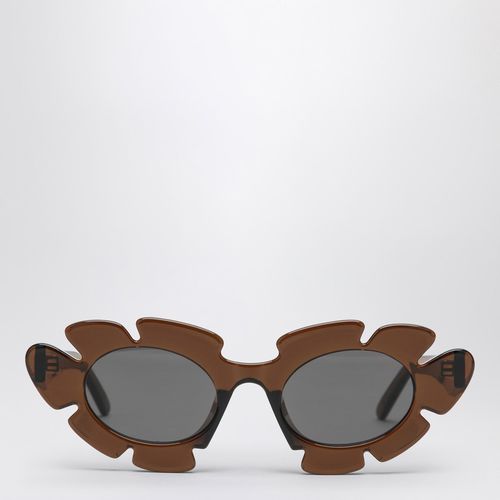 Brown Flower sunglasses - Loewe - Modalova