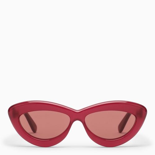 Fuchsia cat-eye sunglasses - Loewe - Modalova