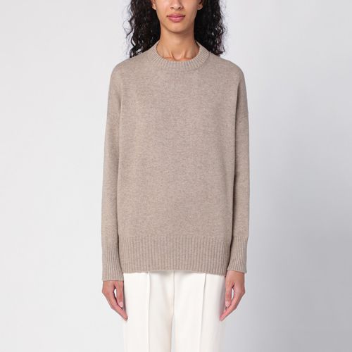 Beige cashmere sweater - Brunello Cucinelli - Modalova