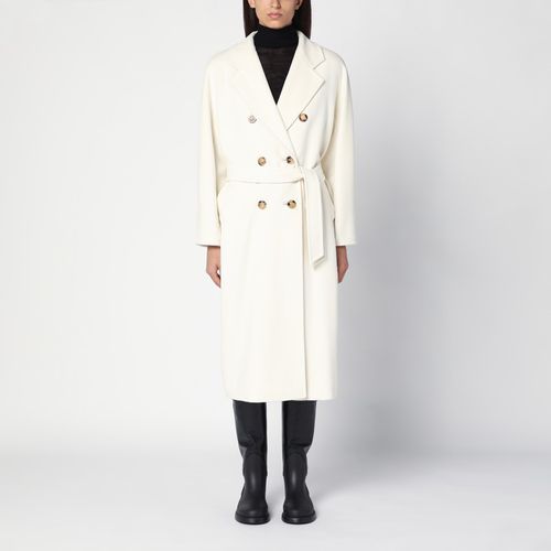 White Madame double-breasted coat - Max Mara - Modalova