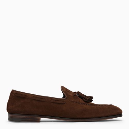 Brown suede loafer with tassels - Church's - Modalova