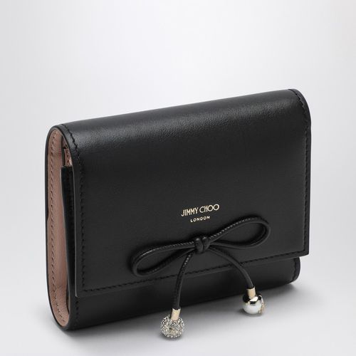 Marinda black leather/macaron wallet - Jimmy Choo - Modalova