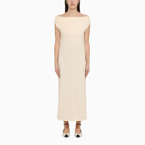 Martial midi dress in ivory cotton - Loulou Studio - Modalova