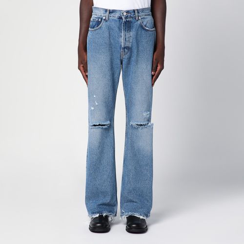 Hellblaue Jeans aus Denim mit Rissen - Séfr - Modalova