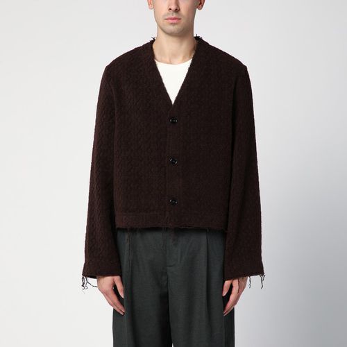 Brown wool blend Zola cardigan - Séfr - Modalova