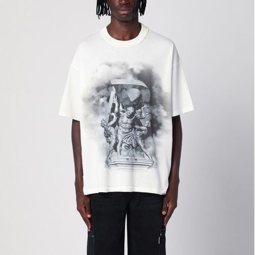 Atlas white cotton T-shirt - Represent - Modalova