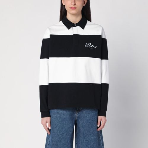 Striped cotton polo shirt - Frame - Modalova