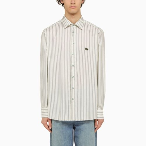 Green striped long sleeved shirt - ETRO - Modalova