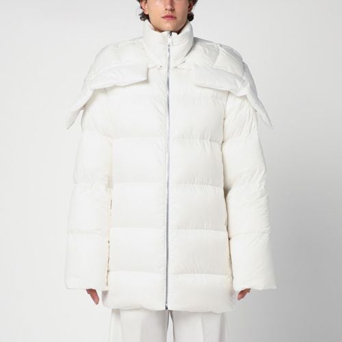 Down jacket with removable shawl - Moncler + Rick Owens - Modalova