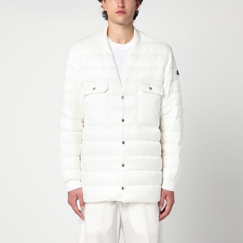 White quilted jacket - Moncler + Rick Owens - Modalova