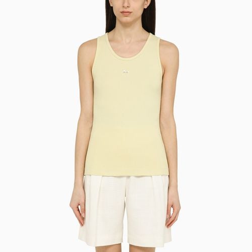 Light cotton crew-neck tank top - Maison Kitsuné - Modalova