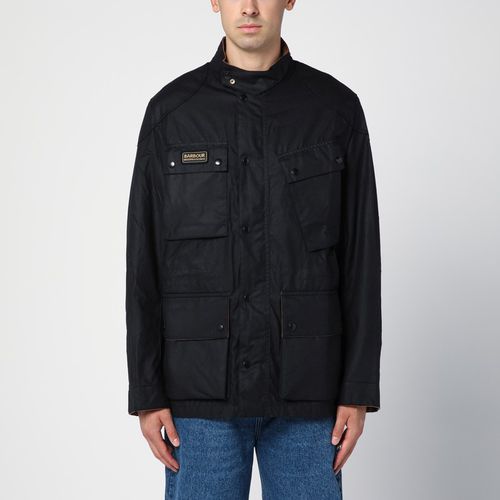 Black waxed International jacket - Barbour - Modalova