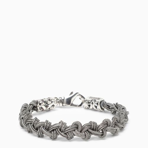 Sterling silver knot bracelet - Emanuele Bicocchi - Modalova