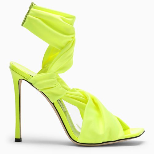 Neoma 11 neon yellow sandal - Jimmy Choo - Modalova