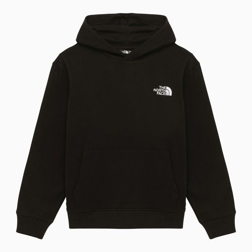 Black cotton hoodie with logo - The North Face - Modalova