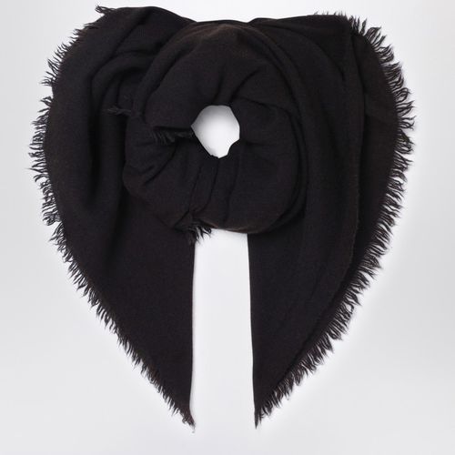 Ebony brown cashmere scarf - Destin - Modalova