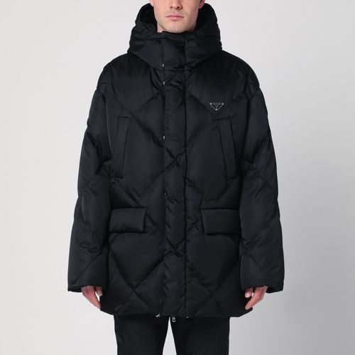 Black down jacket in Re-Nylon - Prada - Modalova