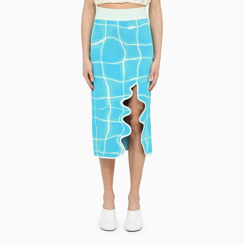 Bonnie skirt in aqua-coloured jersey - PH5 - Modalova