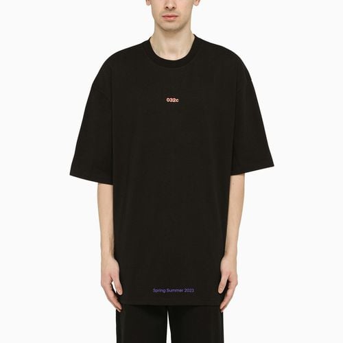 Oversized black t-shirt - 032c - Modalova