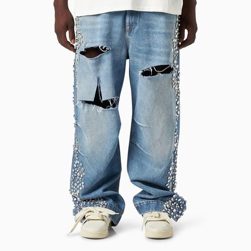 Y2K embroidered denim jeans - 1989 STUDIO - Modalova