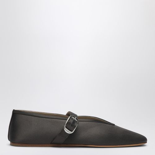 Ballerina Stella in satin colour Chocolate - Le Monde Béryl - Modalova