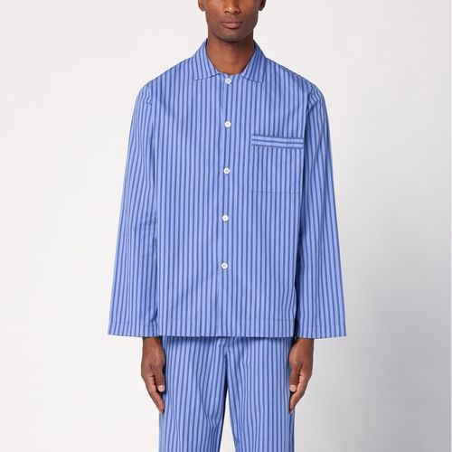 Blue striped pyjama shirt - Tekla - Modalova