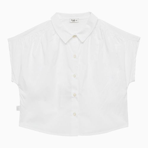 White stretch poplin shirt - Il Gufo - Modalova