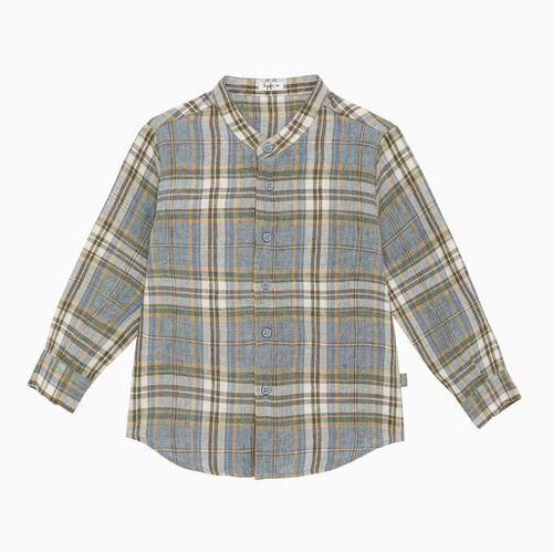 Linen checked shirt - Il Gufo - Modalova