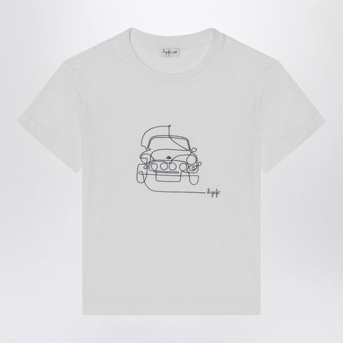 White T-shirt with embroidered logo - Il Gufo - Modalova