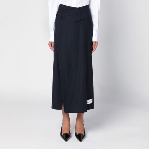 Matilda blue asymmetrical skirt - Erika Cavallini - Modalova