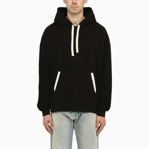 Black hoodie withe pockets - Palm Angels - Modalova