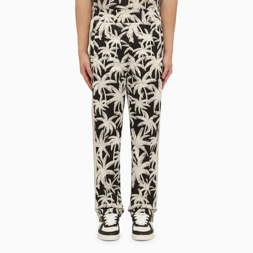 Palm print jogging trousers - Palm Angels - Modalova