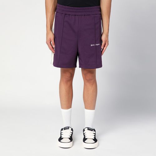 Dark purple Trash short pants - Palm Angels - Modalova