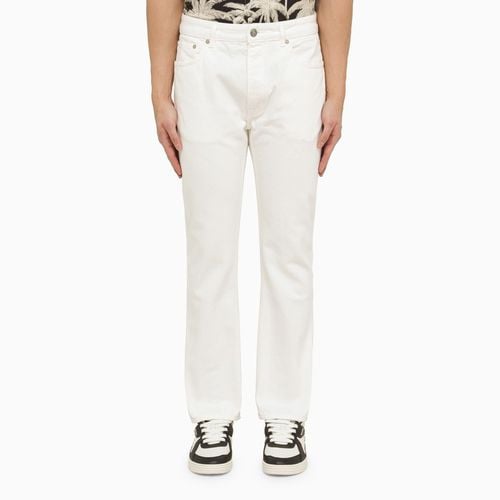 Jeans with Monogram embroidery - Palm Angels - Modalova