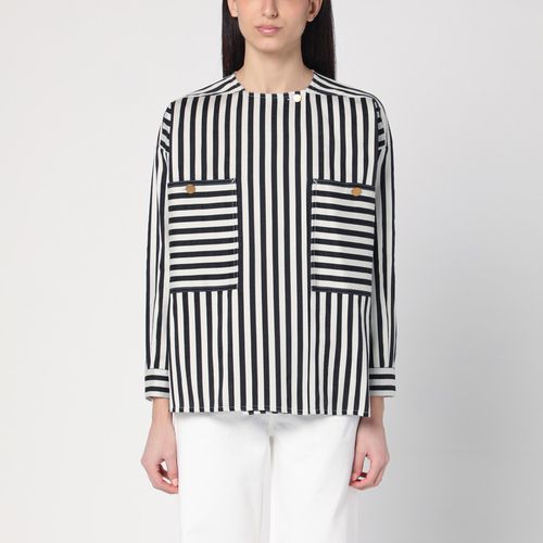 Striped blouse in cotton and silk - Max Mara - Modalova