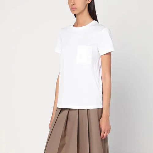 White T-shirt in cotton - Max Mara - Modalova
