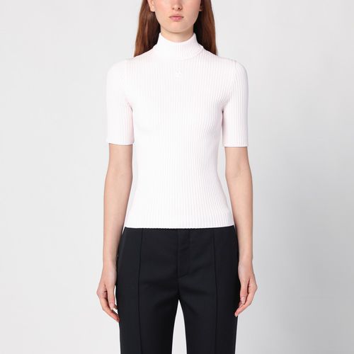 Light ribbed turtleneck sweater - Courrèges - Modalova