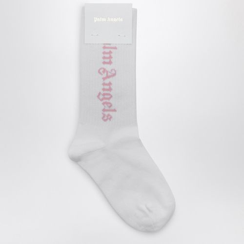 White socks with logo - Palm Angels - Modalova