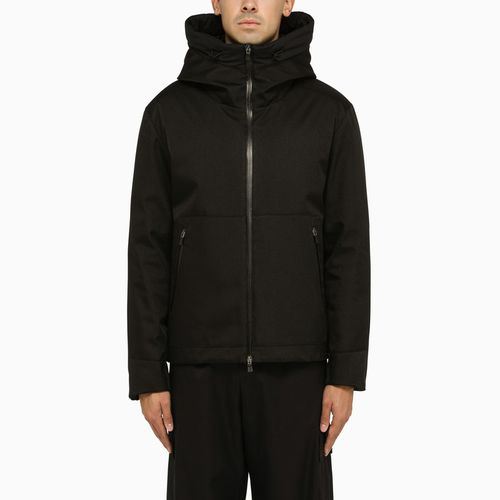 Black nylon jacket - HERNO - Modalova