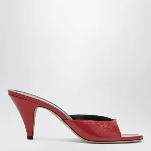 Haze sandal in red leather - Jude - Modalova