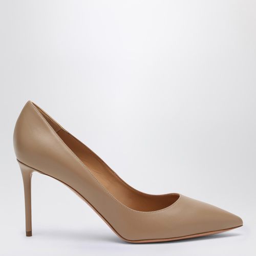 Beige leather décolleté - Aquazzura - Modalova