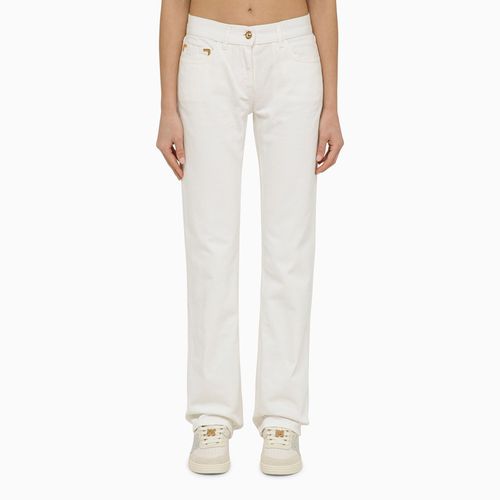 White cotton trousers - Palm Angels - Modalova