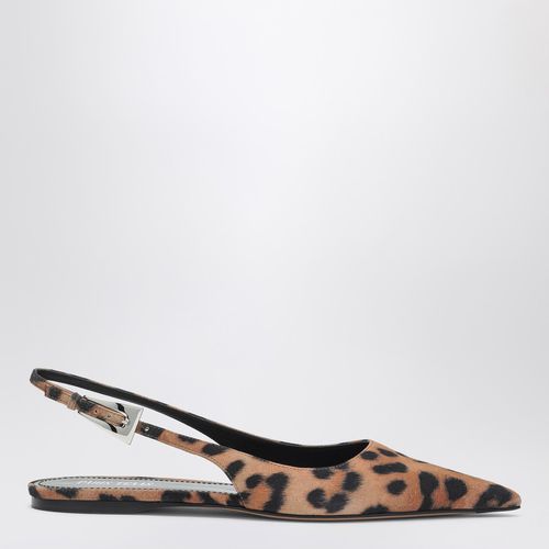 Niedriger Slingback Jessica mit Leopardenmuster - Paris Texas - Modalova